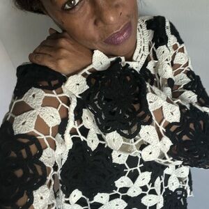 Classy Unique Knit Sweater